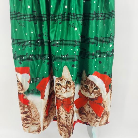 Dressfo Christmas Cat Dress - Picture 2 of 6